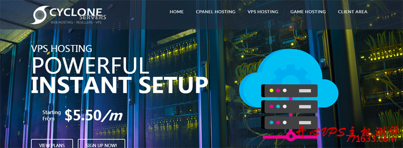 #便宜#$3.5/月 2核CPU/1G内存/25G SSD/1T流量/1Gbps KVM 洛杉矶 cycloneservers-国外主机测评