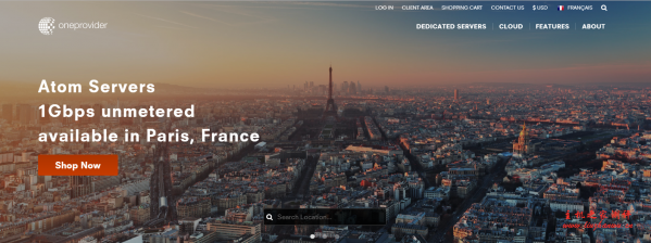 OneProvider：€40/月/E5-1650/64GB内存/6TB硬盘/不限流量/1Gbps带宽/法国online