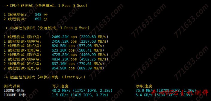 #真实测评#无忧云：香港CN2线路，2核/2G/2M套餐测评数据