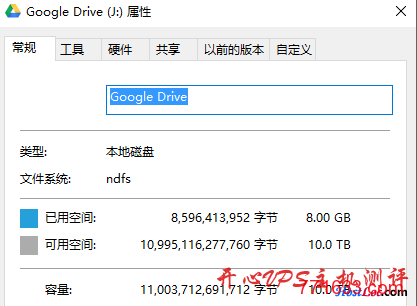 挂载谷歌硬盘当本地磁盘使用教程