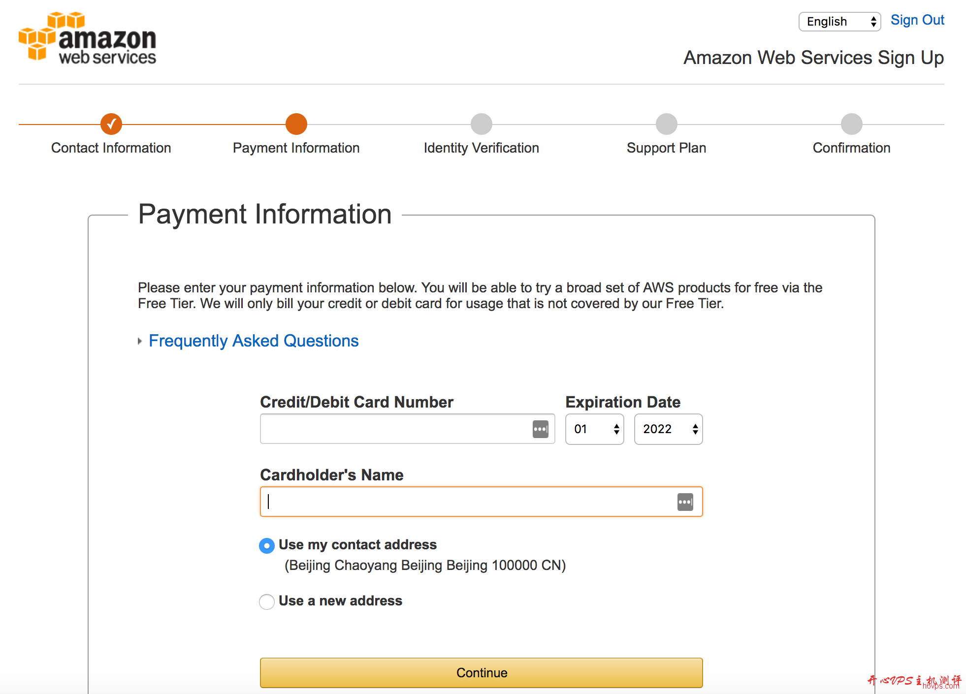 aws ec2 免费套餐注册及使用教程-国外主机测评