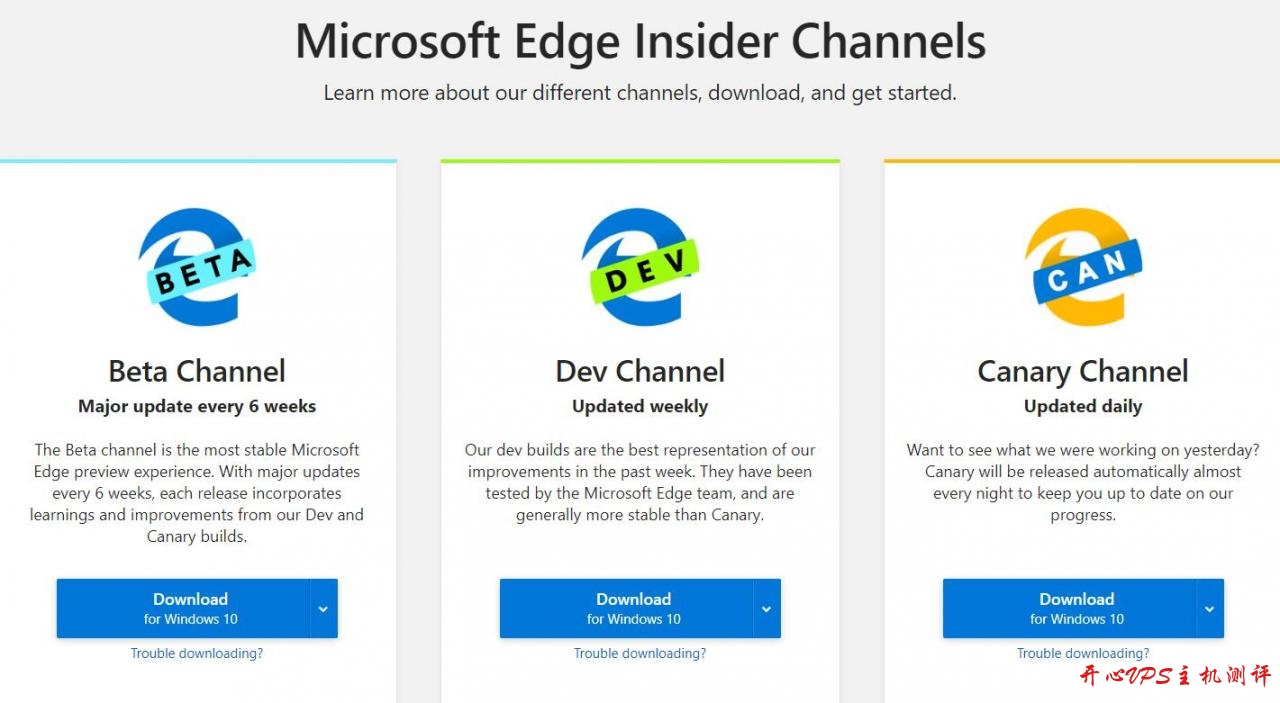 微软Microsoft Edge Beta 64位浏览器官方开始提供下载使用，支持简体中文界面