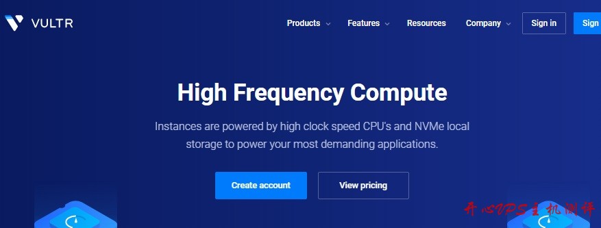 Vultr - 新增 High Frequency 高性能云服务器系列