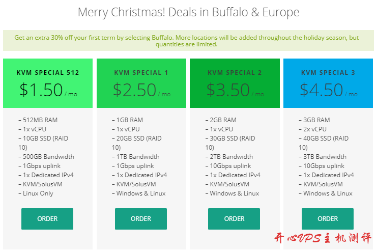 VirMach - Merry Christmas!圣诞促销年付$15起,多机房KVM-国外主机测评