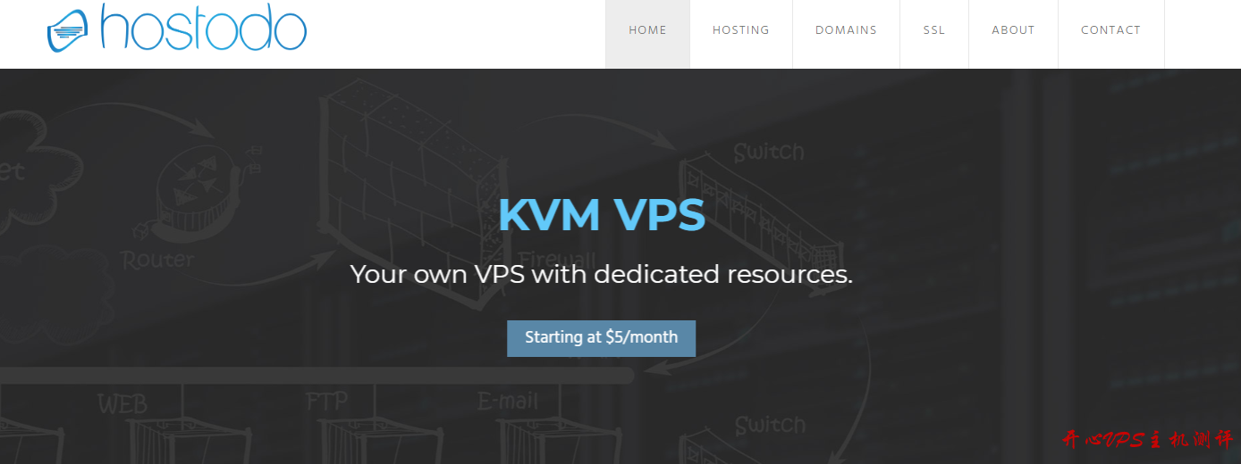 #便宜VPS#$15/年 512M 20G硬盘 1T流量@1Gbps KVM 拉斯维加斯 hostodo-国外主机测评