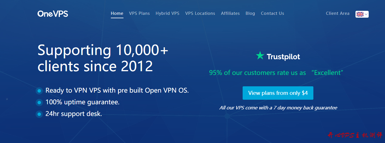 OneVPS - Netflix VPS，最低$18.75/月-国外主机测评