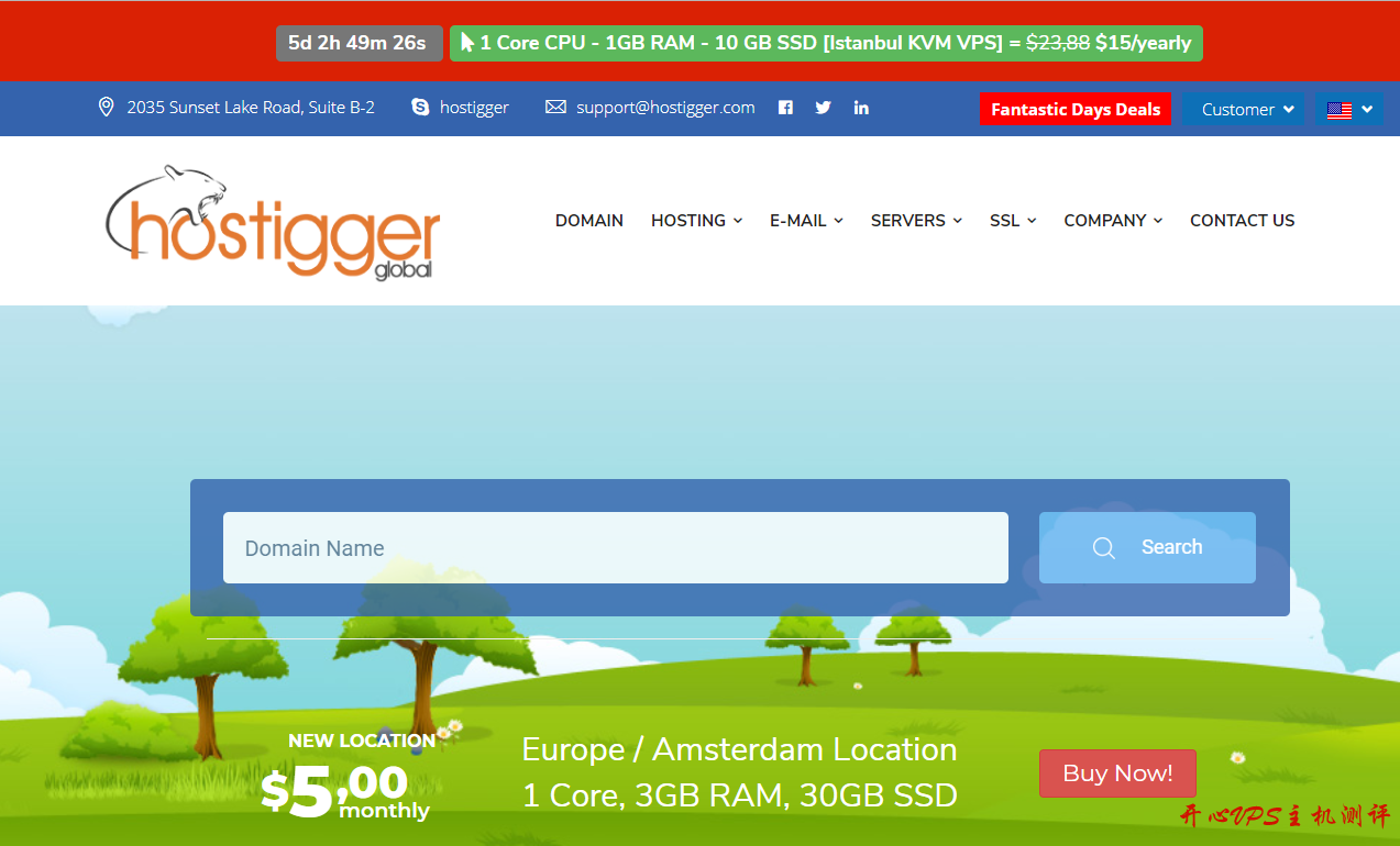 一般般-Hostigger：$2.99首月，1核3G，1T月流量，荷兰服务器插图