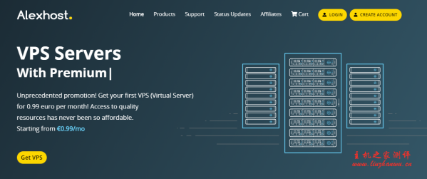 AlexHost：€11.8/年/1.5GB内存/10GB SSD空间/不限流量/100Mbps端口/DDOS/无视版权/KVM/摩尔多瓦-国外主机测评