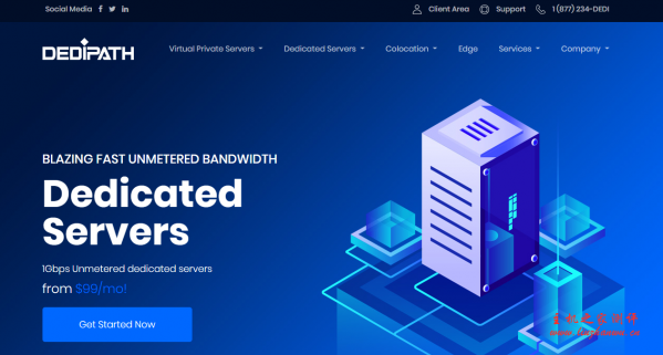 DediPath上线1Gbps端口不限流量VPS年付20美元起