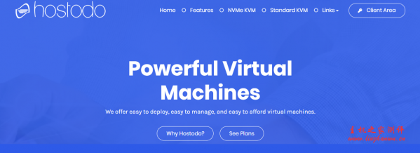 Hostodo美国拉斯维加斯高IO读写VPS促销,NVMe硬盘,$15/年起,赠送DirectAdmin授权