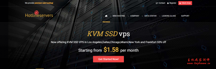 hotlineservers：$1.58/月/512MB内存/20GB SSD空间/10TB流量/1Gbps端口/KVM/洛杉矶/芝加哥/达拉斯/纽约/迈阿密/德国；新增Ryzen 9-国外主机测评