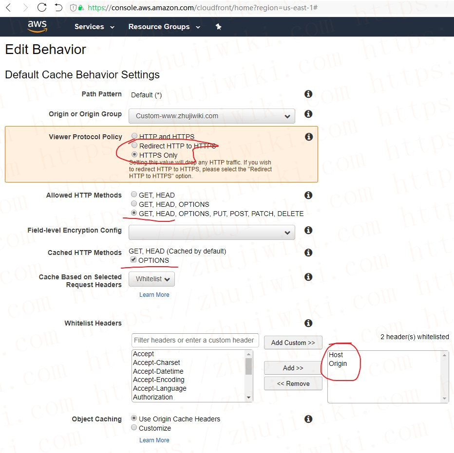 AWS CloudFront（AWS CDN）设置、使用教程；为WordPress加速