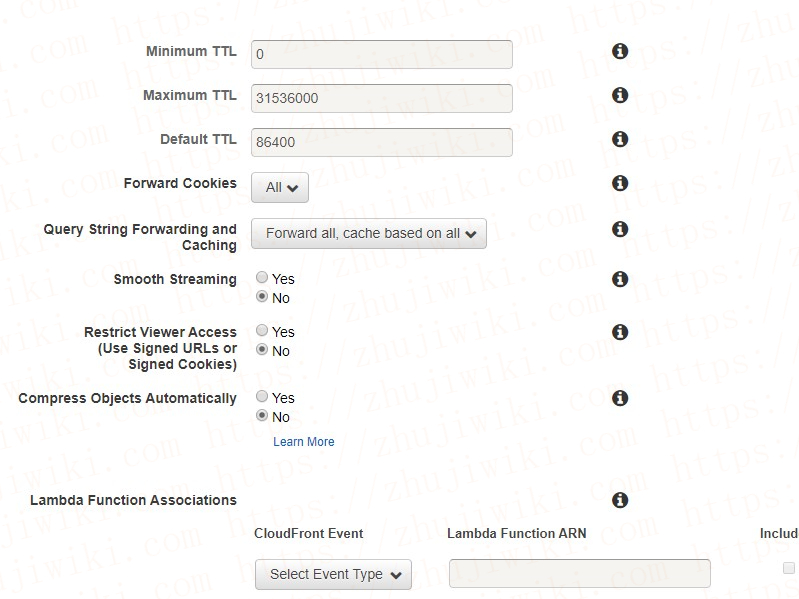 AWS CloudFront（AWS CDN）设置、使用教程；为WordPress加速