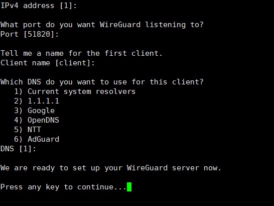 Linux下，一键安装WireGuard-国外主机测评