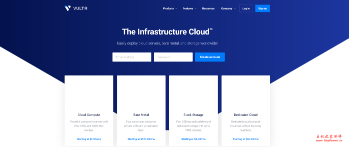 VULTR：日本/韩国/新加坡等17个机房KVM月付3.5美元起,支持小时计费,注册送100美元