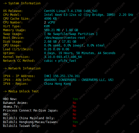 #优惠#六一云：香港CMI专线，10G防御，1核/1G/40G SSD/15Mbps/400G/月付36元