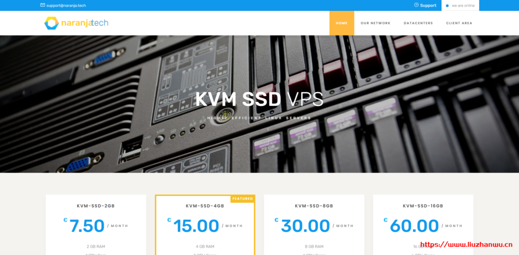 【黑五】Naranjatech：€12/年/1GB内存/20GB SSD空间/1TB流量/1Gbps端口/KVM/荷兰-国外主机测评