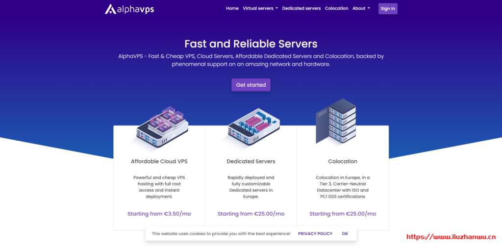 AlphaVPS：128GB-2TB大硬盘VPS年付15欧元起