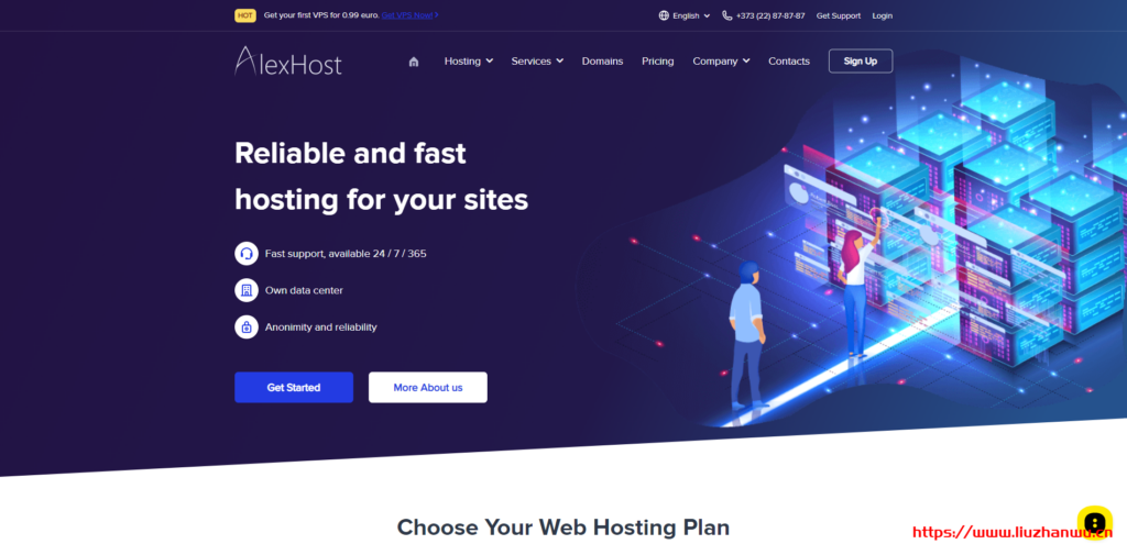 AlexHost：摩尔多瓦不限流量VPS年付11.88欧元起