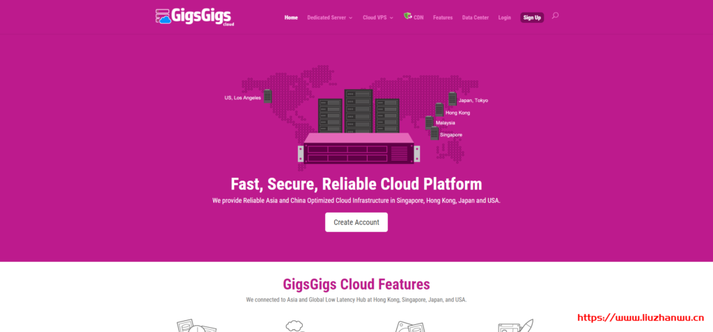 GigsGigsCloud：$12/月/512MB内存/20GB SSD空间/1TB流量/1Gbps端口/洛杉矶GIA/联通9929-国外主机测评