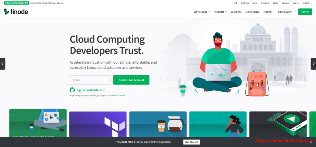 linode：2021年最新优惠码整理，新用户注册送100美元，日本/新加坡/美国多机房可选-国外主机测评