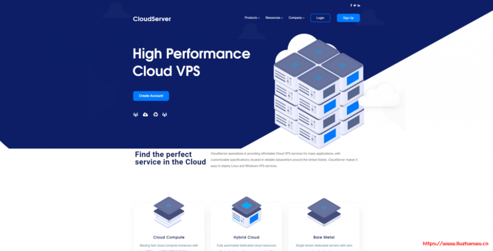 CloudServer：$4.5/月/2核/5GB内存/40GB SSD空间/5TB流量/1Gbps端口/KVM/洛杉矶/芝加哥/纽约插图