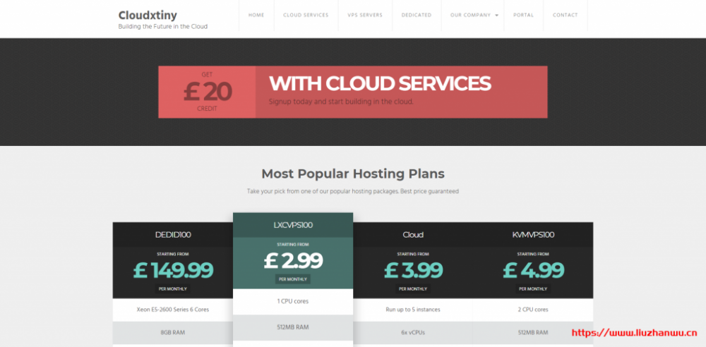Cloudxtiny：英国便宜VPS服务器5折促销，G口带宽双核2G内存40G SSD硬盘带2个IP仅£4/月-国外主机测评