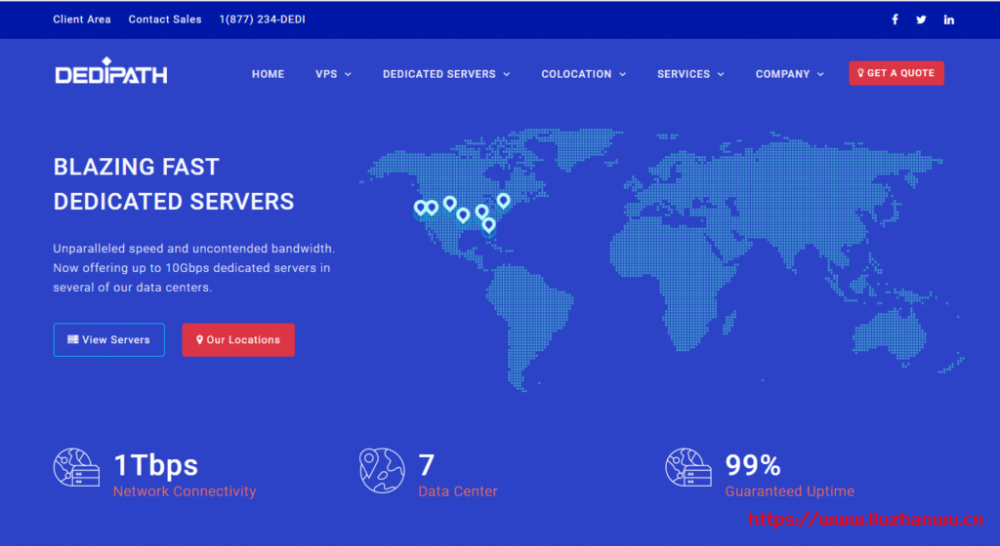 DediPath夏季促销：美国服务器可选洛杉矶和纽约机房/E3/16GB/2TB/1Gbps端口月流量10TB起/5IP/$39/月-国外主机测评