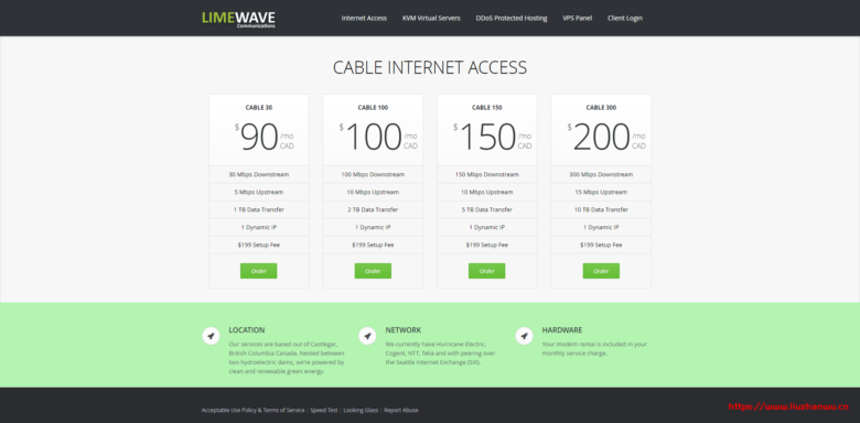 Limewave：$3.5/月/2核/4GB内存/15GB SSD空间/1TB流量/1Gbps端口/2 IP/KVM/加拿大插图