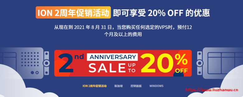 iON：两周年庆，圣何塞CN2 GIA和新加坡CN2年付8折优惠，KT旗下商家，网速快稳定插图