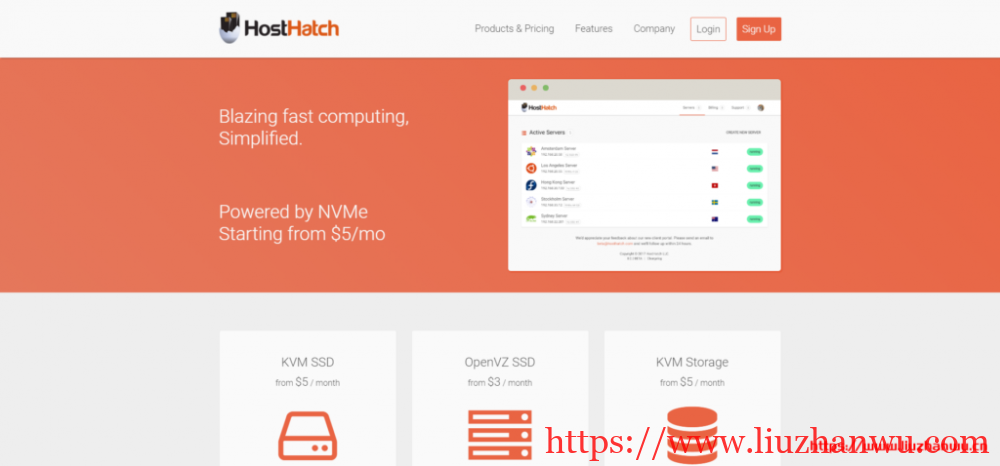 HostHatch：$20/年/1GB内存/10GB SSD空间/500GB流量/1Gbps端口/KVM/新加坡-国外主机测评