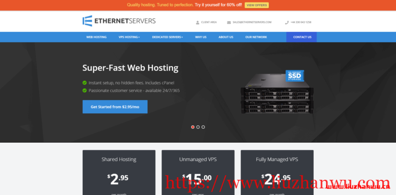 EtherNetservers：洛杉矶VPS主机$12/年起,支持支付宝/PayPal-国外主机测评