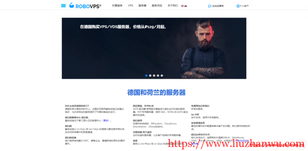 RoboVPS：€25/月/E3-1270v2/16GB內存/2TB硬盤/10TB流量/1Gbps帶寬/荷蘭插图