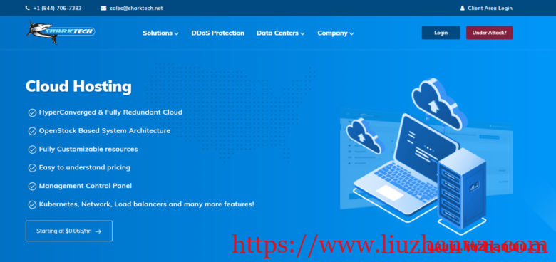 Sharktech夏季促销特别优惠：美国洛杉矶双E5-2678v3/64GB/1TB NVME/60Gbps DDoS/129美元/月-国外主机测评