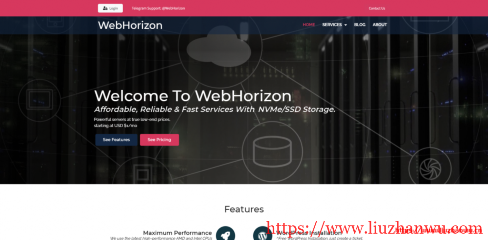 WebHorizon：$10.56/年-256MB/5G SSD/200GB/日本VPS插图