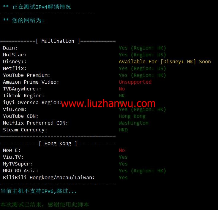 Vmshell：香港CMI线路，200M带宽月付9刀，300M带宽月付18刀，解锁全部流媒体插图1