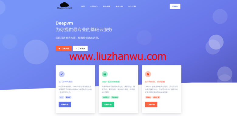 DeepVM：五折优惠！美国西雅图高防CUVIP，AS4837线路 2Gbps带宽，10元/月起-国外主机测评