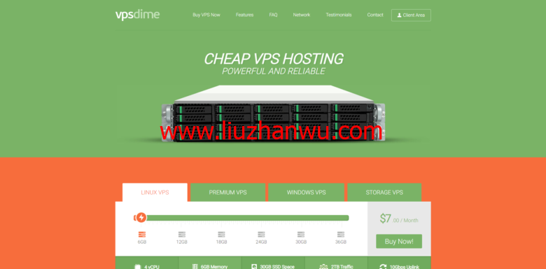 VPSDime：$7/月/4核/6GB内存/30GB SSD空间/2TB流量/10Gbps端口/KVM/洛杉矶/西雅图/达拉斯/荷兰/英国等-国外主机测评