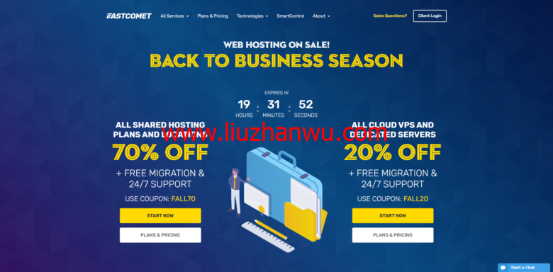 FastComet：日本主机/美国等全球10大数据中心cPanel共享主机/外贸主机年付低至35刀，赠送免费域名转入-国外主机测评