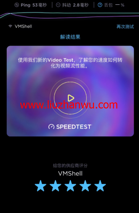 VMShell公司ASN：147002正式SpeedTest生效香港CMI线路VPS,即将增加G口美国163线路，年付比月付贵一倍！插图2