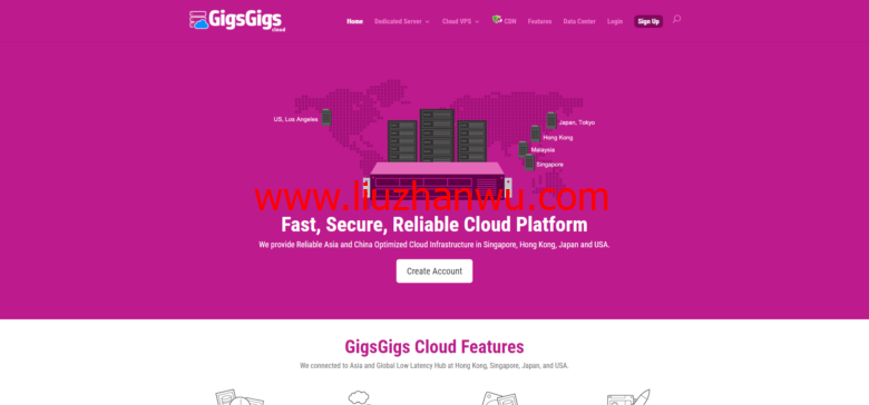 Gigsgigscloud：新增洛杉矶国际线路1-10Gbps带宽便宜VPS，1核/1G/20G SSD硬盘/1Gbps端口，月付5美元起-国外主机测评