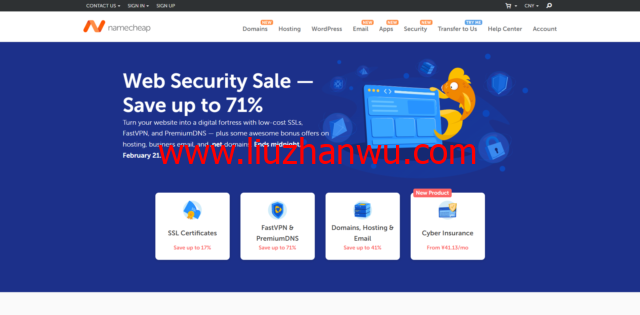 Namecheap：SSL证书17%优惠，5年付仅需29.95美金插图