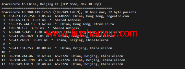华纳云：cn2+bgp线路，香港云服务器测评插图13
