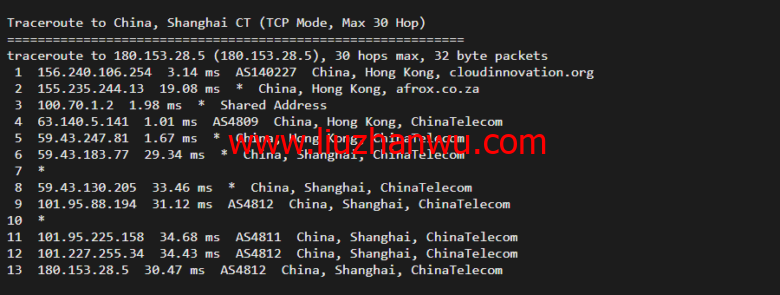 华纳云：香港(独立)服务器（10M带宽cn2），简单测评插图13