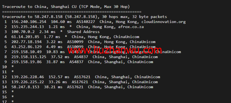 华纳云：香港(独立)服务器（10M带宽cn2），简单测评插图16
