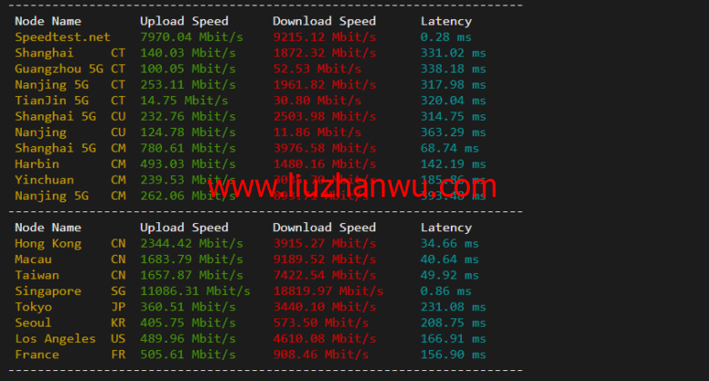 lightnode：新加坡VPS，1核/2G内存/50G硬盘/1000GB流量，月付$7.71，解锁流媒体/小时计费，简单测评插图5