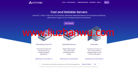 AlphaVPS：保加利亚vps，1核512M内存/125G硬盘/512G流量/1Gbps带宽，€15/年起，保加利亚独立服务器€34.99/月起插图