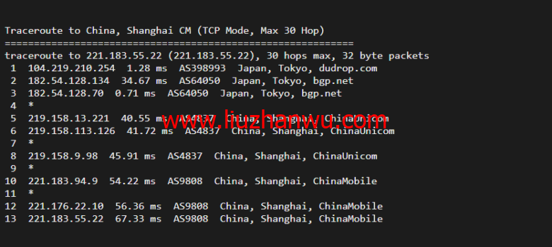 raksmart：日本机房裸机云，精品网线路（电信联通回程走cn2、移动回程走as4837），机器性能/流媒体/线路等测评数据分享插图21