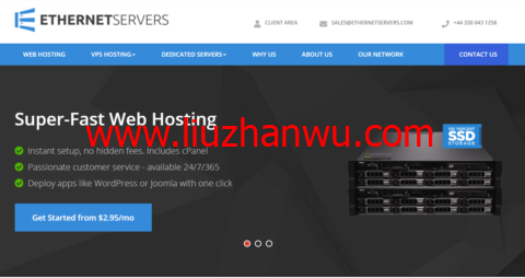 EtherNetservers：洛杉矶特价VPS，1核/1G内存/30G硬盘/2TB流量/1Gbps带宽，$12/年起，支持支付宝/PayPal-国外主机测评