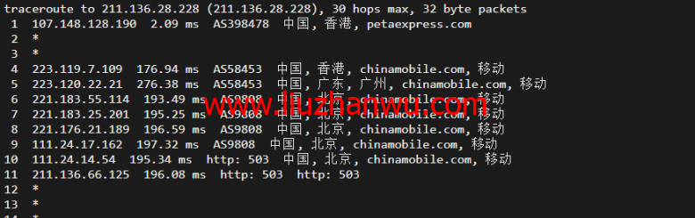 raksmart：香港机房独立服务器，精品网线路（电信cn2，联通as4837，移动直连），机器性能/流媒体/线路等测评数据分享插图19